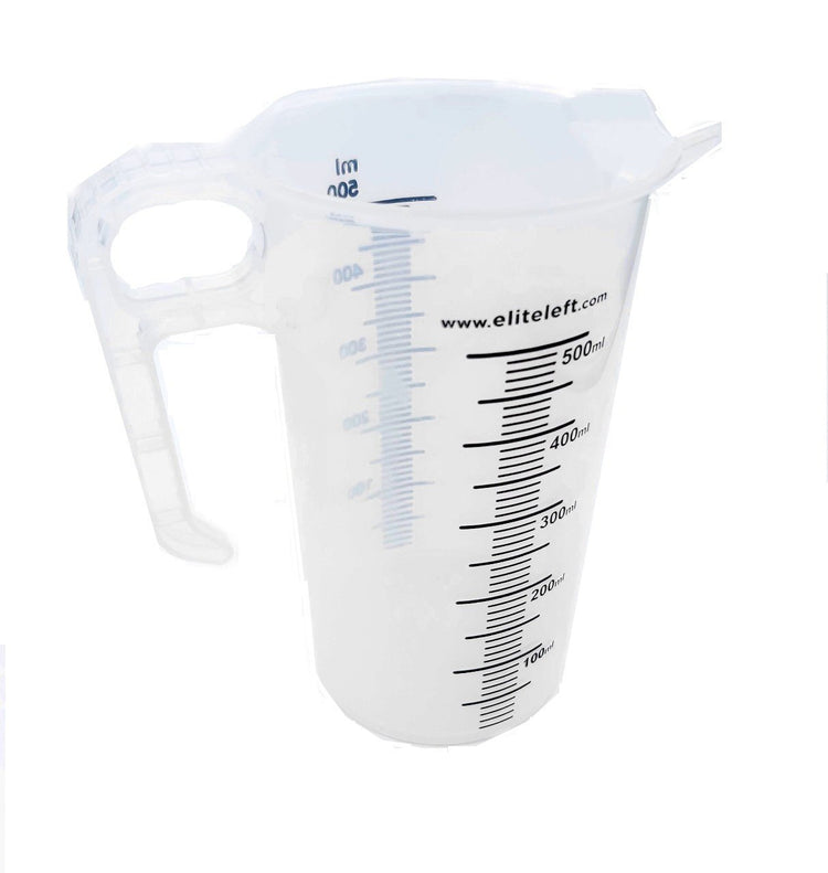 500ml Pro Measuring Jug - Ambidextrous - Elite Left Ltd