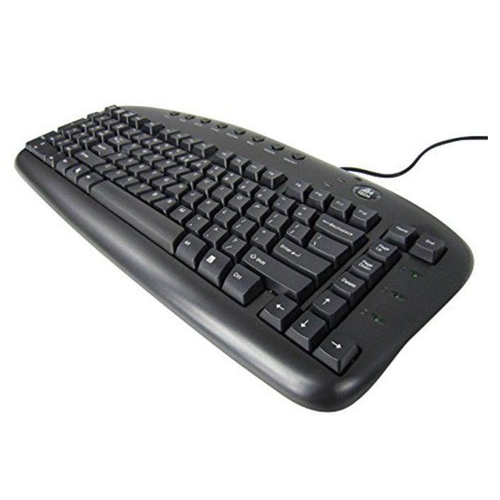 Ergonomic Posturite Left-Handed Keyboard - Compact Wired - Elite Left Ltd