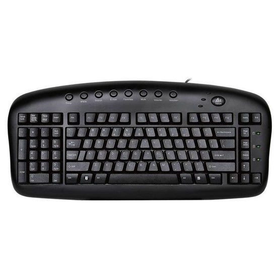Ergonomic Posturite Left-Handed Keyboard - Compact Wired - Elite Left Ltd