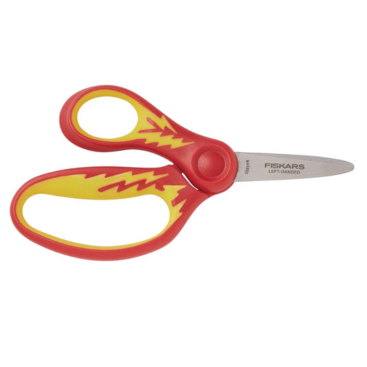 Fiskars Left-Handed Pointed-Tip Childen's Scissors - Elite Left Ltd