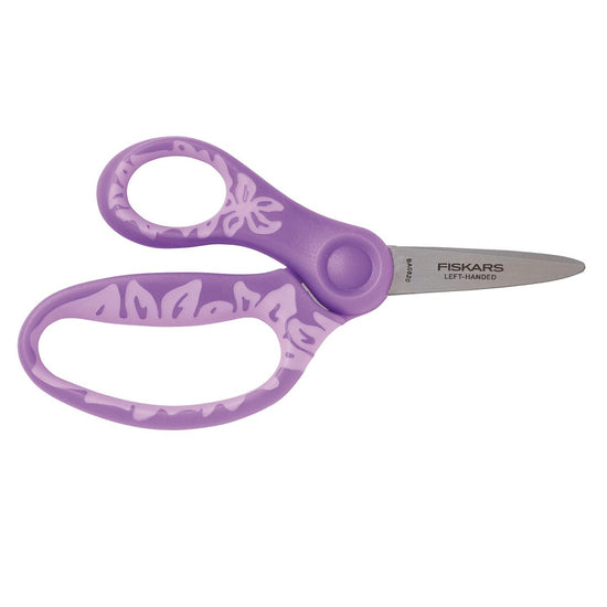 Fiskars Left-Handed Pointed-Tip Childen's Scissors - Elite Left Ltd