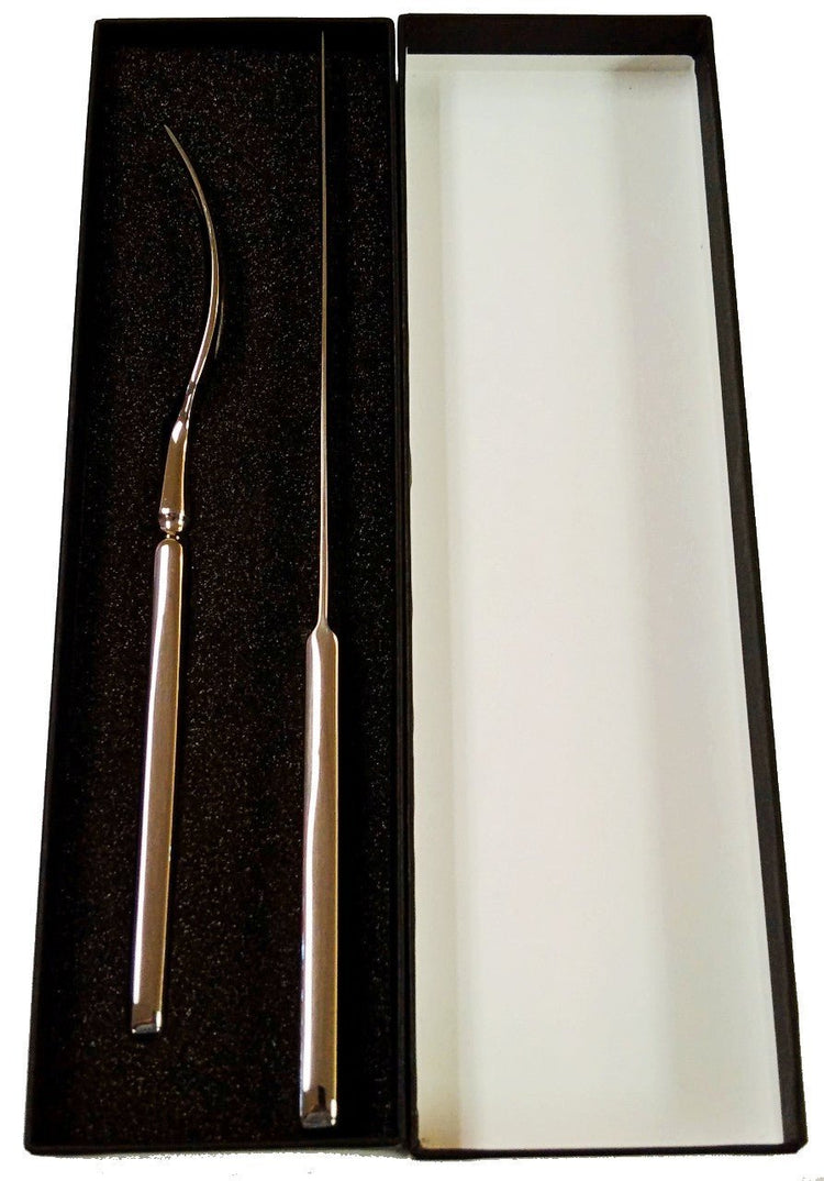 Gift Boxed Set of Left-Handed Carving Knife and Fork - Elite Left Ltd