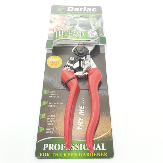 Left-Handed Darlac Professional Secateurs - Elite Left Ltd