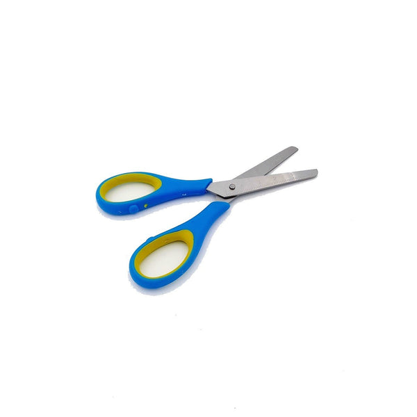 Grip school scissors, blue