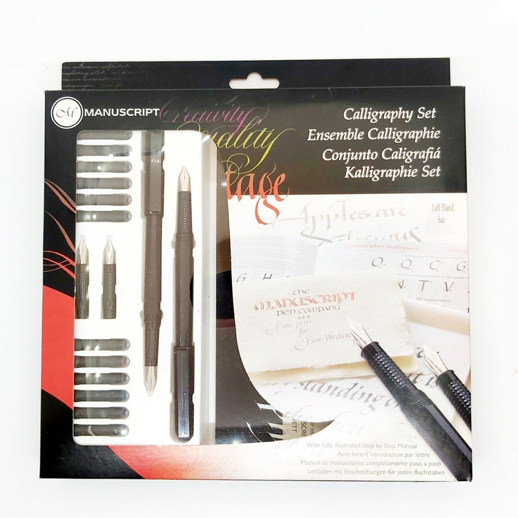 Left-Handed Masterclass Calligraphy Set - Elite Left Ltd