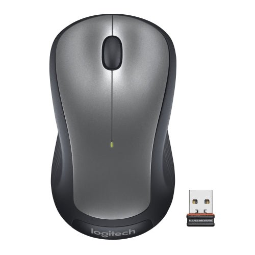 Logitech M310t Ambidextrous Wireless Mouse, Grey - Elite Left Ltd