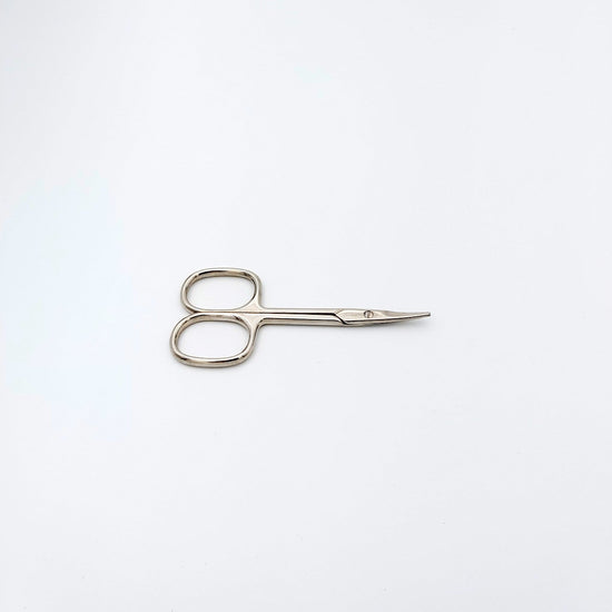 Nickel Finish Left Handed Baby Nail Scissors by Elite Left
