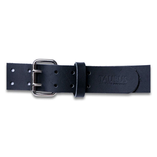 Taurus Heavy Duty Leather 50mm Work Belt Black XL (114-132cm waist) - Elite Left Ltd